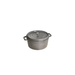 STAUB Cocotte Fonte Ronde 16 cm Gris Graphite 1,2 L