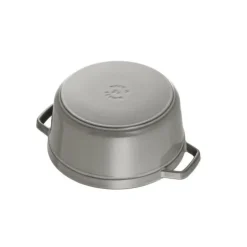 STAUB Cocotte Fonte Ronde 16 cm Gris Graphite 1,2 L