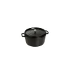 STAUB Cocotte Fonte Ronde 18 cm Noir Mat 1,7 L