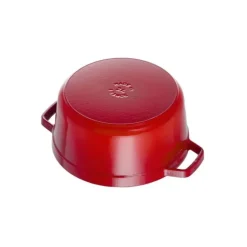 STAUB Cocotte Fonte Ronde 26 cm Rouge Cerise 5,2 L