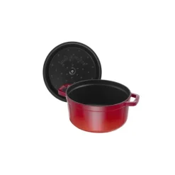 STAUB Cocotte Fonte Ronde 26 cm Rouge Cerise 5,2 L