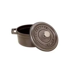 STAUB Cocotte Fonte Ronde 28 cm Gris Graphite 6,7 L