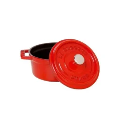 STAUB Cocotte Fonte Ronde 20 cm Rouge Cerise 2,2 L