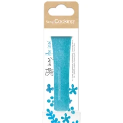 Stylo Glaçage Gel Bleu Pailleté 26 g Scrapcooking