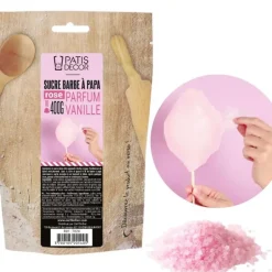 Sucre Barbe à Papa Vanille 400 g Patisdécor