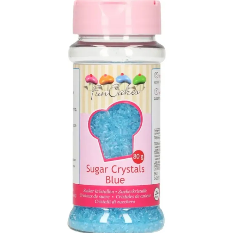 Sucre coloré Bleu ciel 80g Funcakes