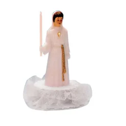 Sujet Communion Fille Aube 9,5 cm