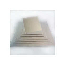 Support Gâteau Carré 20 x 0,4 cm Argenté Funcakes