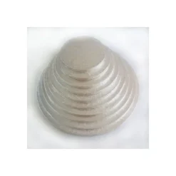 Support Gâteau Rond Ø 30 x 1 cm Argenté Funcakes