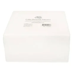 Support polystyrène carré H 10 cm - 20 x 20 cm