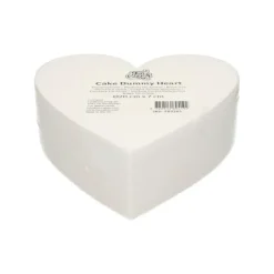 Support Polystyrène Cœur Ø 20 cm H 7 cm Funcakes
