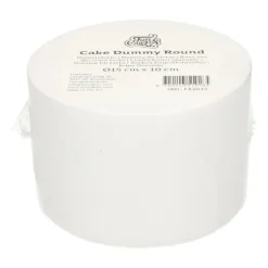 Support polystyrène rond H10 cm Ø 15 cm