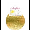 Supports Gâteau Or et Noir Rond 8 cm (x10) Scrapcooking