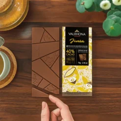 Tablette de Chocolat au Lait Jivara 40% 70 g Valrhona