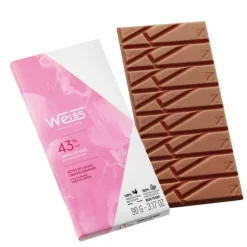 Tablette de Chocolat au Lait Mahoe 43% 90 g Weiss