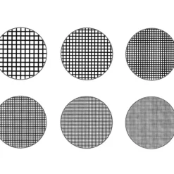 Tamis Bois Double avec Toile Inox Ø 35 cm N°50