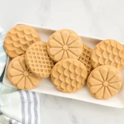 Tampons à Biscuits et Cookies Ronds Heirloom (x3) Nordic Ware