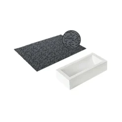 Tapis Décor Bûche Arabesque Silicone SilikoMart Professional