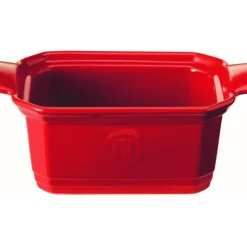 Terrine à foie gras avec presse 0,6L Emile Henry - Couleur Grand Cru