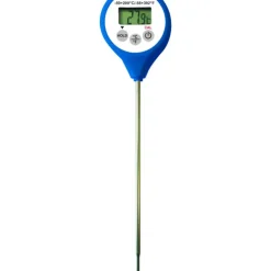 Thermomètre Digital étanche à sonde HACCP bleu -50°C à +200°C
