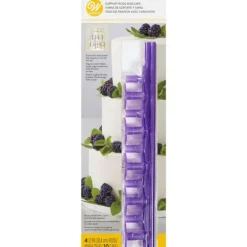 Tiges pour Pièce Montée (x4) et Capuchons (x10) Wilton