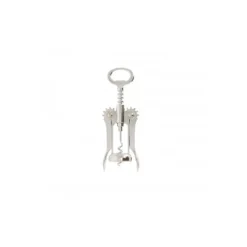 Tire-bouchon à levier métal chromé