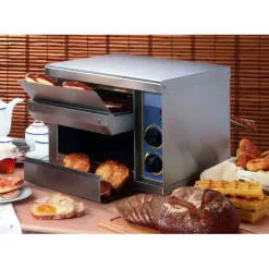 Toaster à Convoyeur en Acier Inoxydable