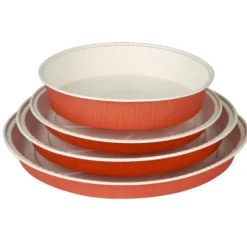 Tourtière Unie en Carton 25 cm x H 2,3 cm Optima (x50)