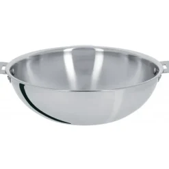 Wok Casteline Ø 28 cm Manche Amovible Inox Cristel