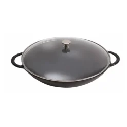 Wok en Fonte 37 cm Noir Staub