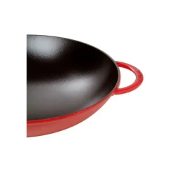 Wok en Fonte 37 cm Rouge Staub