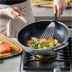 Wok Inox Ø 30 cm PREMIERE GreenPan