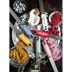 Zesteur Premium Classic Bouton de Rose Microplane