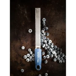 Zesteur Premium Classic Bleu Denim Microplane